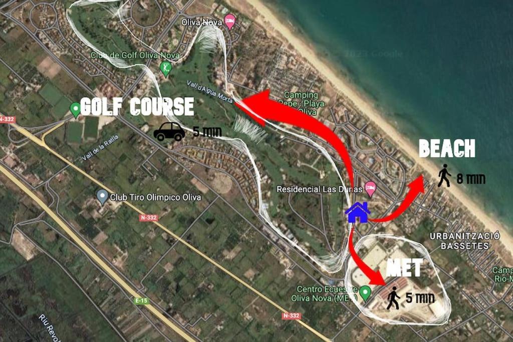 Apartamento Oliva Nova Beach & Met & Golf Экстерьер фото